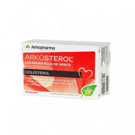 Comprar arkosterol levadura arroz rojo 60 caps