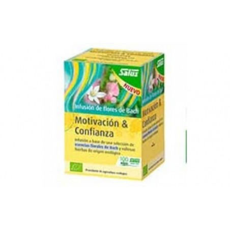 Comprar infusion flores bach motivacion y confianza 15sbrs.