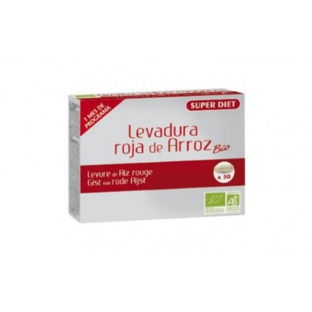 Comprar levadura roja de arroz 30cap.