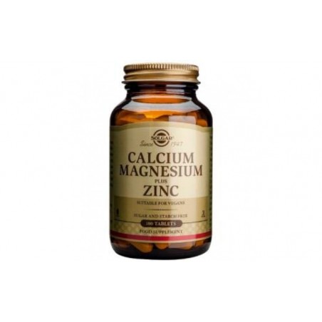 Comprar calcio magnesio plus zinc 100com. al mejor precio en Pharmazon, tu farmacia online Comprar calcio magnesio plus zinc 100com.