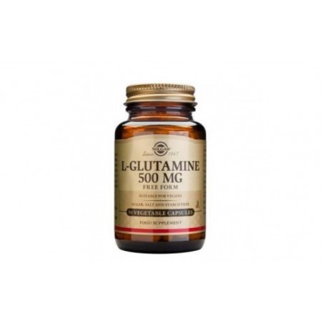 Comprar l-glutamina 500mg 50vegicaps.