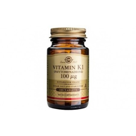 Comprar vitamina k natural 100mcg. 100comp.