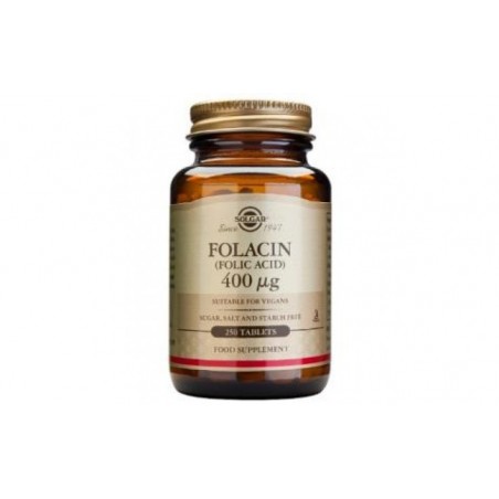 Comprar acido folico 400mcg. (folacin) 250comp