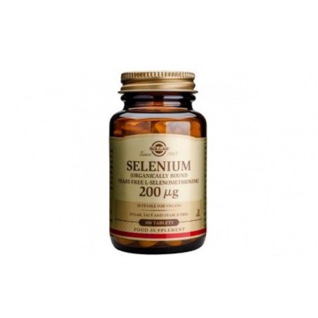 Comprar selenio 200mcg (sin levadura) 50comp.