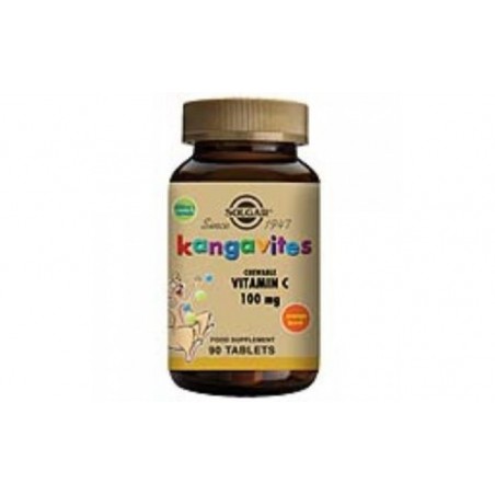 Comprar kangavites vit.c naranja infantil 90comp.mast.