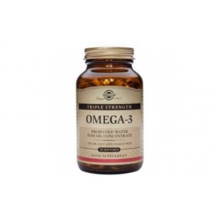 Comprar solgar omega 3 "triple concentración" 100 cápsulas blandas.