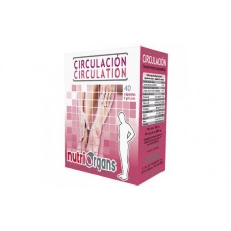 Comprar nutriorgans circulacion 40comp.