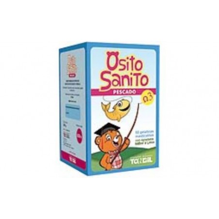 Comprar osito sanito pescado omega 3 50 gelatinas mast.