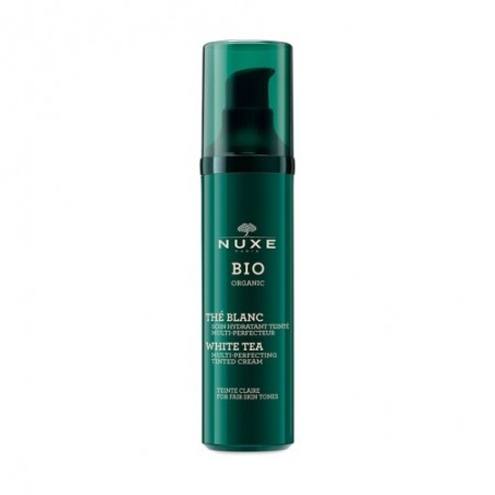 Comprar nuxe bio organic té blanco tratamiento hidratante color multi-perfección tono claro 50 ml al mejor precio en Pharmazon, tu farmacia online Comprar nuxe bio organic té blanco tratamiento hidratante color multi-perfección tono claro 50 ml