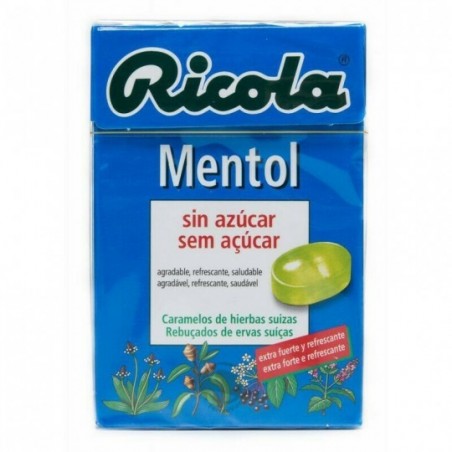 Comprar ricola caramelos sin azucar mentol 50 g