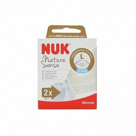 Comprar tetina silicona anticolico nuk nature sense 2 m 2 tetinas