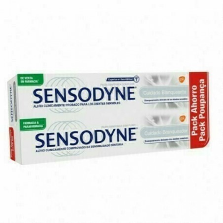 Comprar sensodyne cuidado blanqueante 75 ml 2u