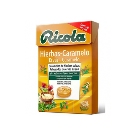 Comprar ricola caramelos sin azucar hierbas - caramelo 50 g