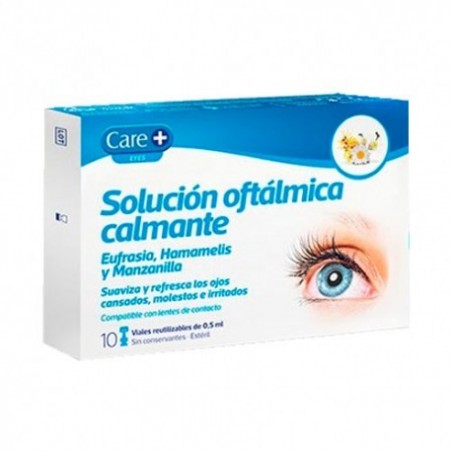 Comprar care+ solución oftalmológica calmante 10 viales de 0,5ml