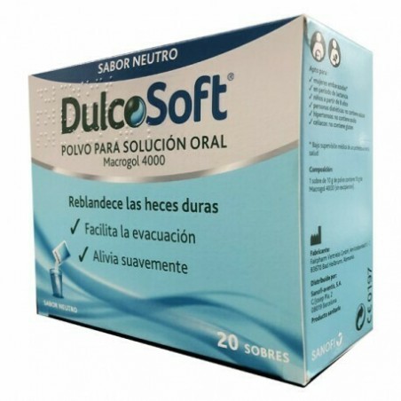 Comprar dulcosoft 20 sobres