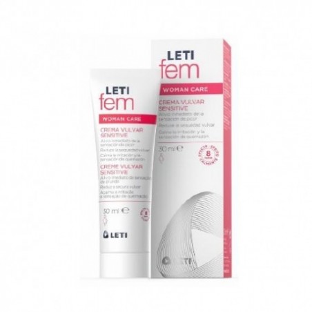 Comprar letifem woman care sensitive crema vulvar 30ml