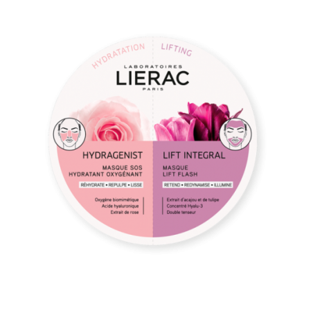 Comprar lierac duo mascarillas hydragenist & lift integral 2 x 6 ml