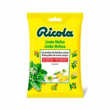 Comprar ricola limón sin azúcares 70 gr bolsa