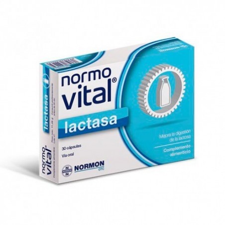 Comprar normovital lactasa 30 cápsulas normon