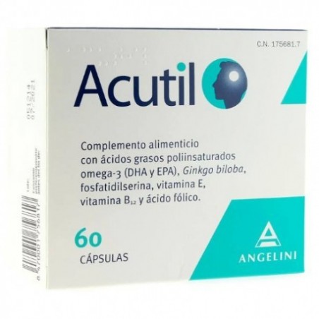 Comprar acutil 60 cápsulas