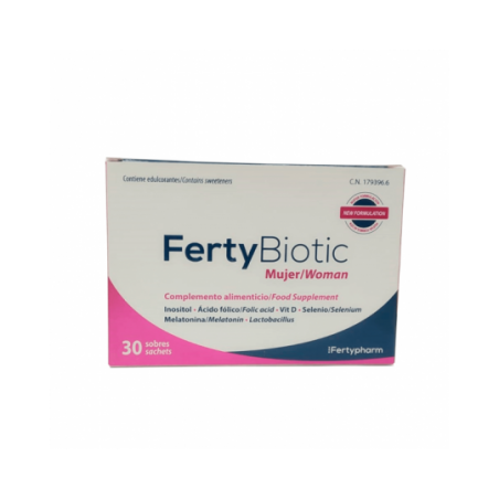 Comprar fertybiotic mujer 30 sobres fertypharm