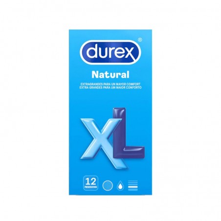 Comprar durex preservativos natural xl 12 unidades