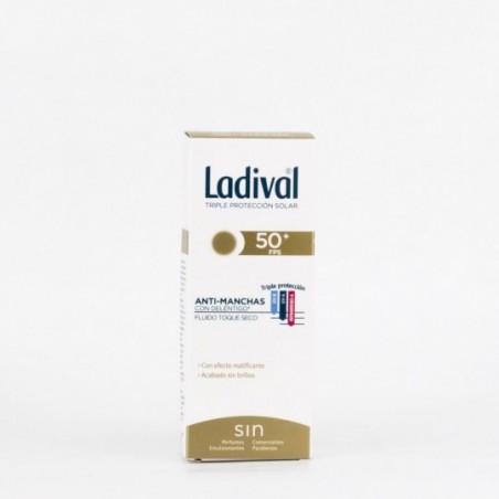 Comprar ladival antimanchas toque seco spf 50+ 50 ml