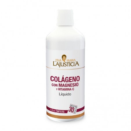 Comprar ana maría la justicia colágeno con magnesio y vitamina c sabor cereza 1 l