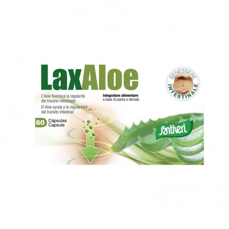 Comprar laxaloe 60 cápsulas santiveri