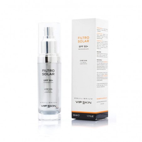 Comprar vipskin filtro solar 50+ 50 ml