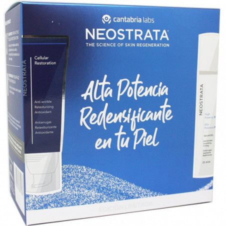 Comprar neostrata pack skin active cellular restoration crema + resurface alta potencia r sérum gel