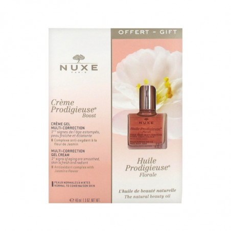 Comprar nuxe crème prodigieuse boost gel crema multi-corrección 40 ml + regalo huile prodigieuse florale 10 ml