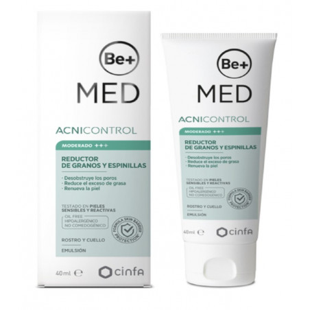 Comprar be+ med acnicontrol reductor de granos y espinillas 40 ml