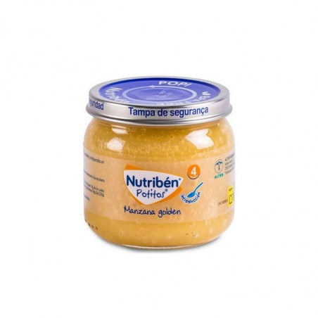 Comprar nutribén potitos manzana golden 120 g