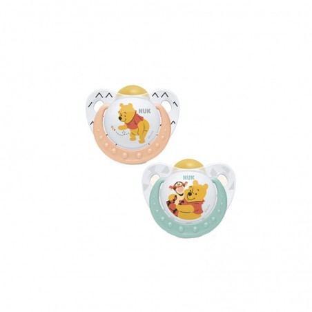 Comprar nuk chupetes látex winnie the pooh 0-6 m 2 unidades