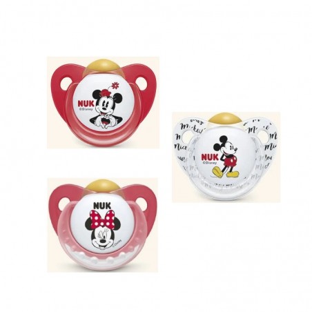 Nuk chupete trenline mickey mouse silicona 0-6m