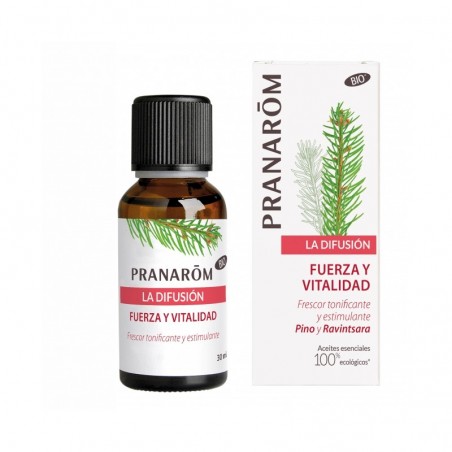 Comprar pranaróm aceite difusión fuerza y vitalidad bio 30 ml