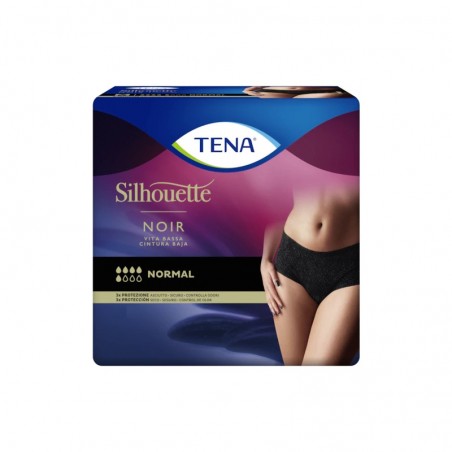 Comprar tena silhouette cintura baja negra talla m