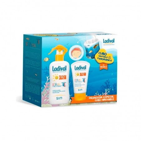 Comprar ladival pack niños y piel atópica spray spf50+ 200 ml + leche protectora spf50+ 50 ml