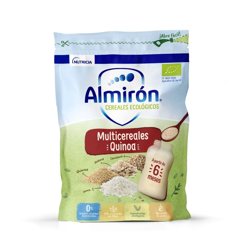 Smileat Papilla de Cereales Sin Gluten con Quinoa 200g