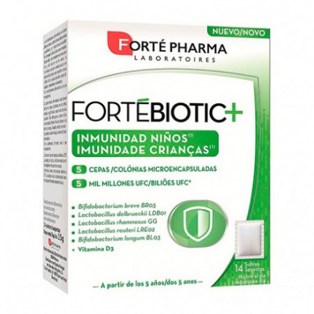 Comprar fortébiotic inmunidad niños 14 sobres