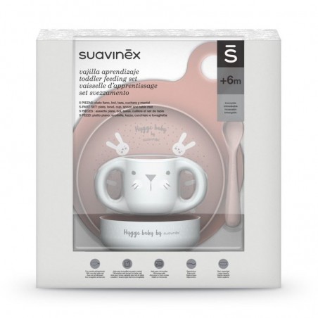 Comprar suavinex vajilla infantil niña 6m