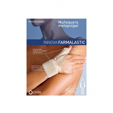 Comprar farmalastic muñequera metapulgar talla 1