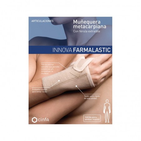 Comprar farmalastic muñequera metacarpiana talla grande