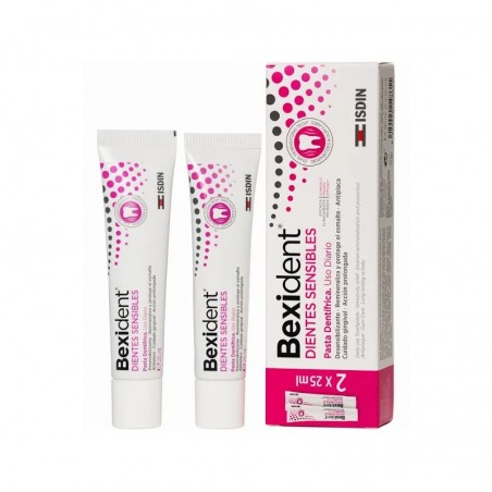 Comprar bexident pasta dentífrica dientes sensibles 2 x 25 ml