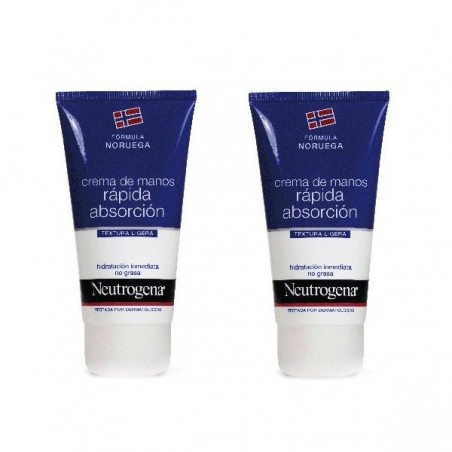 Comprar neutrogena manos rápida absorción 2 x 75 ml