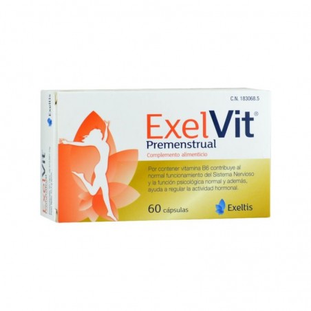 Comprar exelvit premenstrual 60 cápsulas