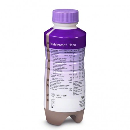 Comprar nutricomp hepa chocolate 500 ml 1 x12 braun