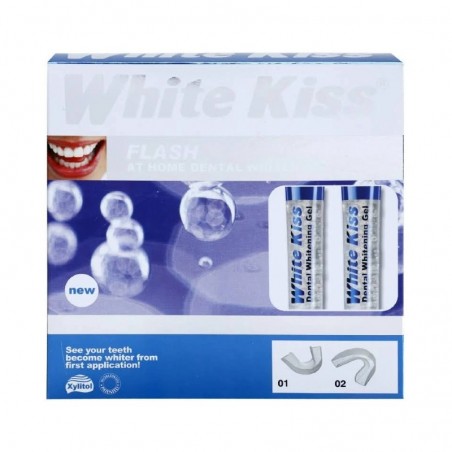 Comprar white kiss flash con féculas y gel