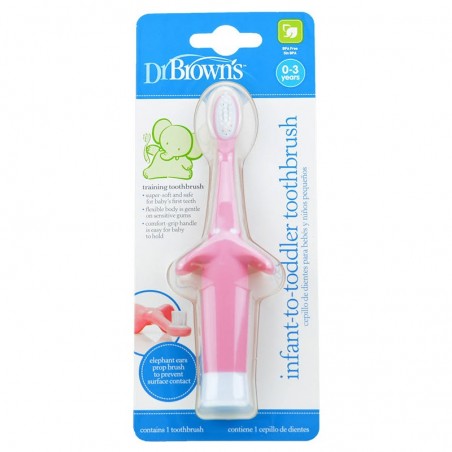 Comprar dr browns cepillo dental rosa